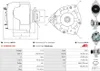 Alternátor 107Ta9483 Toyota Náhled obrázku produktu 5