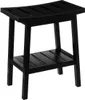 5five Simply Smart | Hocker - Scandi - Schwarz - Mit Ablage Produktbild-Vorschau 1