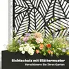 Hochbeet aus Metall mit Rankgitter für Kletterpflanzen, Produktbild-Vorschau 7