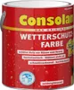 Consolan Wetterschutzfarbe 2,5 l Schiefer Deckend Außen Produktbild-Vorschau 8