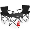 BigDean 2 Stück Campingstühle & Campingtisch faltbar – Produktbild-Vorschau 1