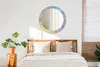 Spiegel Rund mit Aufdruck - Wandspiegel Design Wandmontage Produktbild-Vorschau 4