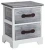 Nachttisch SALERNO Nachtschrank Nachtkommode, mit 2 Produktbild-Vorschau 1