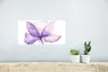 MuchoWow® Poster Blumen - Aquarell - Lila 40x20 cm - Poster Produktbild-Vorschau 5