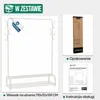 Avalo Industrialny wieszak na ubrania - Metal - 110x33x150 Podgląd zdjęcia produktu 9