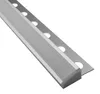 T77 LED Alu Fliesenprofil 10mm silber 20° 2m opal Produktbild-Vorschau 2