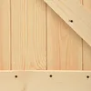 vidaXL Porta scorrevole Naturale e Nero 100 x 210 cm Anteprima dell’immagine prodotto 10