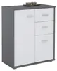 Kommode LOCARNO Highboard Bürokommode mit 2 Schubladen und Produktbild-Vorschau 2