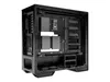 The back view of an empty computer case. Voir les images du produit