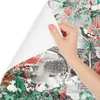Muralo Vlies Fototapete VÖGEL bunte Blumen Blätter Brücke Produktbild-Vorschau 3