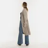 Knit Factory Marlo Lange Strickjacke - Iced Clay - 36/38 Produktbild-Vorschau 3