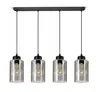 FKL DESIGN Home Deco Deckenlampe Deckenleuchte Schwarz Produktbild-Vorschau 1