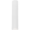 A white cylindrical light fixture against a white background. Produktbild-Vorschau