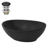 LuxeBath umyvadlo Oválné umyvadlo na desku, 41x33,5x14,5 Náhled obrázku produktu 1