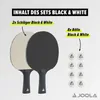 Zestaw do tenisa stołowego JOOLA Black & White - składający Podgląd zdjęcia produktu 2