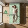 Łóżko Metalowe 100x200 cm z Materacem Łóżko Gościnne Podgląd zdjęcia produktu 9