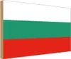 vianmo Holzschild 30x40 cm Bulgariens Bulgaria Flagge Fahne Produktbild-Vorschau 1
