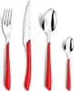 Set di posate Amefa Eclat 24 pezzi rosso Anteprima dell’immagine prodotto 1