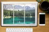 MuchoWow® Laptop Aufkleber Sticker Cover Aussicht - Baum - Produktbild-Vorschau 2
