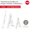 Hailo Leiter HobbyLOT, 3-teilige Alu-Kombileiter, 3 x 11 Produktbild-Vorschau 2