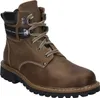 A single brown leather boot is shown against a white background. Voir les images du produit