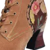 Laura Vita Damen Schnürstiefelette braun Produktbild-Vorschau 6