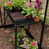 Alutisch, 1 Ablage, 121x54x76cm, schwarz Produktbild-Vorschau 1