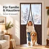 Tenda magnetica per porte, protezione dal freddo, termica, Anteprima dell’immagine prodotto 6