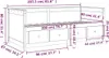 vidaXL Denní postel bez matrace 80x200 cm z masivního Náhled obrázku produktu 8