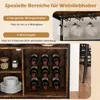 COSTWAY Weinschrank, Küchenschrank mit Weinregal & Produktbild-Vorschau 5