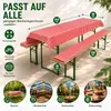 Auflagen für Bierzeltgarnituren Bierbankauflage Auflagenset Produktbild-Vorschau 2