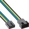 InLine® 33328A Lüfterkabel Verlängerung PWM, 4pol Molex Anteprima dell’immagine prodotto 1