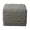 SVITA POPPY Hocker Sitzpouf geflochten Sitzhocker Fußhocker Produktbild-Vorschau 3