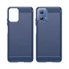 Hülle für Motorola Moto G34 Carbon-Faser Weich TPU Silikon Produktbild-Vorschau 3
