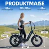 E-Bike Klapprad 20x4 Zoll, 70Nm Hinterradmotor, 140km, F6B, Produktbild-Vorschau 10