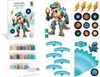 Diamante Pittura scuola cono decorazione set Robo T-Rex Anteprima dell’immagine prodotto 5