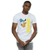 Disney - "Greetings" T-Shirt für Herren BI51087 (M) (Weiß) Produktbild-Vorschau 2