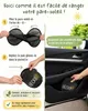 2X HECKBO Auto Sonnenblenden Kinder Baby Tiere mit Mama Produktbild-Vorschau 12