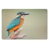 MuchoWow® Mauspad Mousepad Vogel - Eisvogel - Zweig 27x18 Produktbild-Vorschau 1