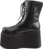 MONSTER-10 Herren Booties von Funtasma, Schwarz EU 42-43, Produktbild-Vorschau 3