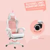 Herní židle Vinsetto – ergonomická herní židle s bederní Náhled obrázku produktu 7