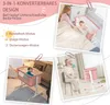 COSTWAY 3in1 Beistellbett, Babywiege, Reisebett neigbar, Produktbild-Vorschau 5