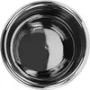 A top-down view of an empty, reflective silver pot. Produktbild-Vorschau