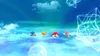 Sonic and friends flying through a sky with geometric shapes. Produktbild-Vorschau