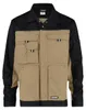 DASSY® Lugano Zweifarbige Arbeitsjacke KHAKI/SCHWARZ Gr.L Produktbild-Vorschau 2