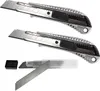 2x Cuttermesser 18mm Teppichmesser mit 10 Klingen im Köcher Produktbild-Vorschau 1