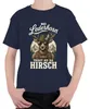 Mei Lederhosn trogt no da Hirsch  Bayern Lederhose Kinder Produktbild-Vorschau 1
