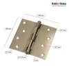 KOTARBAU® Cerniera universale 2 pezzi 100x100mm Patina Anteprima dell’immagine prodotto 7
