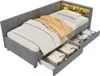 okwish Schlafsofa Tagesbett 90*200cm, Daybett- Ablagefach, Produktbild-Vorschau 8
