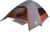vidaXL Kuppel-Campingzelt 4 Personen Grau Wasserdicht Produktbild-Vorschau 3